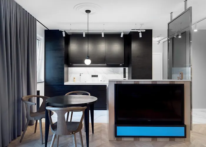 Apartman Nowoczesne W Centrum Gdanska Przy Motlawie Z Podziemnym Parkingiem