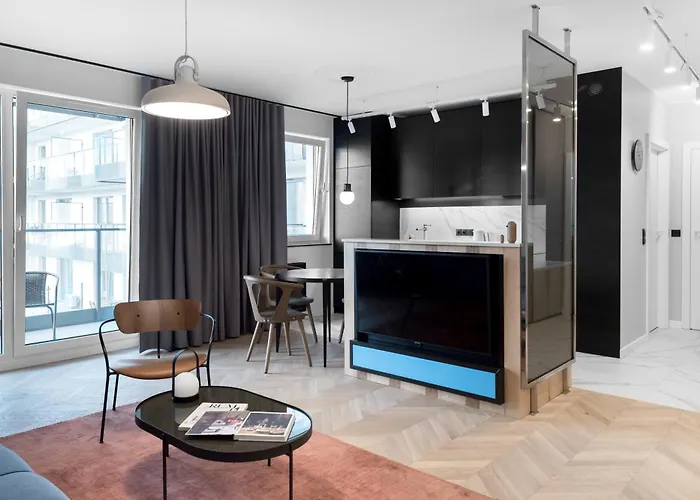 Nowoczesne W Centrum Gdanska Przy Motlawie Z Podziemnym Parkingiem Apartman *